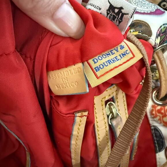 Dooney & Bourke Disney Buttons Drawstring Backpack Purse Mickey Minnie main image 12